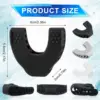Food Grade Silicone Jawline Shaper, Jaw Trainer, Silicone Jawline Exerciser for Beginner, Intermediate & Advanced Users 2