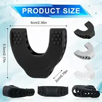 Food Grade Silicone Jawline Shaper, Jaw Trainer, Silicone Jawline Exerciser for Beginner, Intermediate & Advanced Users 2