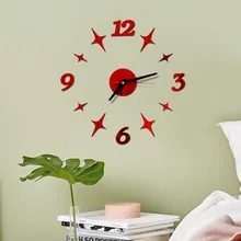 

Surface Sticker Wall Clock Home Office Decor Clock Fashion Leisure Convenience Practical Decor Clock Atmosphere Home Decor