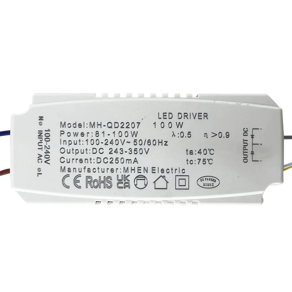 Description Picture 3 of itemLED DRIVER MH-QD2207 12W/18W/24W/36W/54W/80W/100W