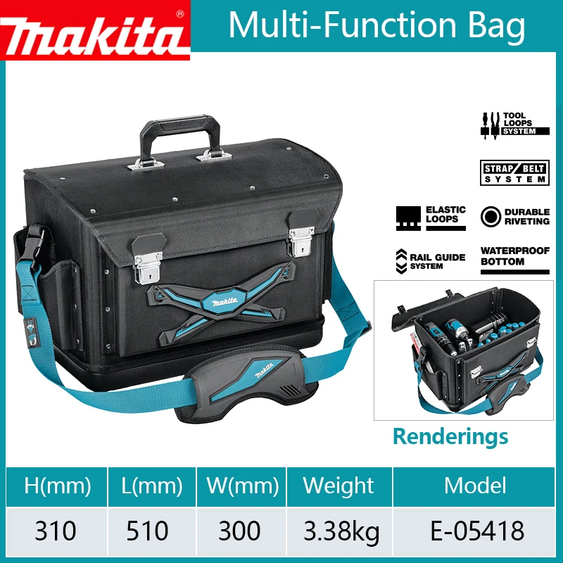 Caisse à outils Makita E-05480 - E-05480 - Sacs pour outils - Stockage d' outil et transportation