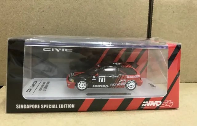 INNO64 1:64 Honda Civic FERIO TypeR EK3 OsakaJDM VI RS JDAM MOD