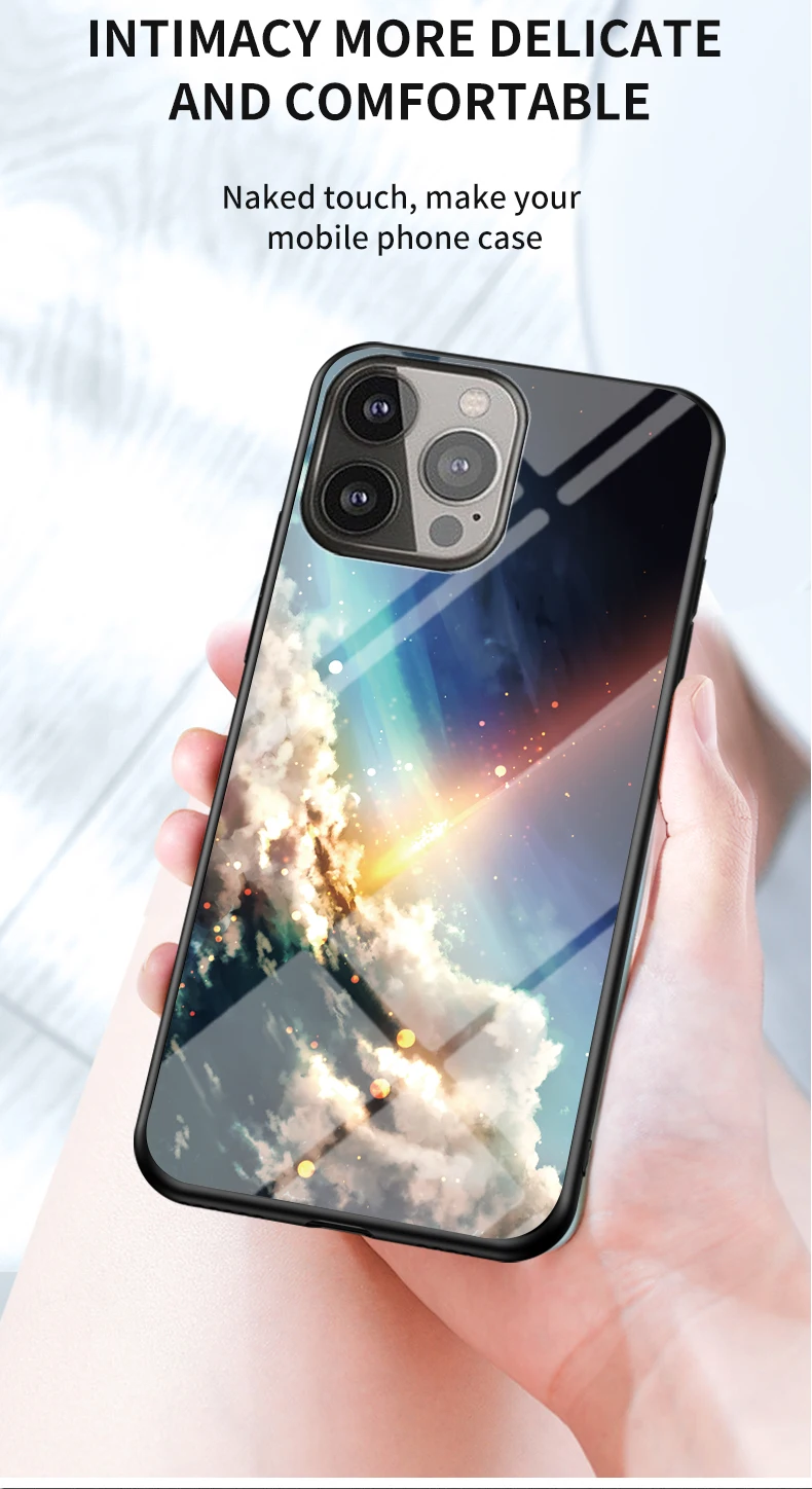 Cover telefono specchio in vetro temperato per iphone 12 pro max_voghion.com