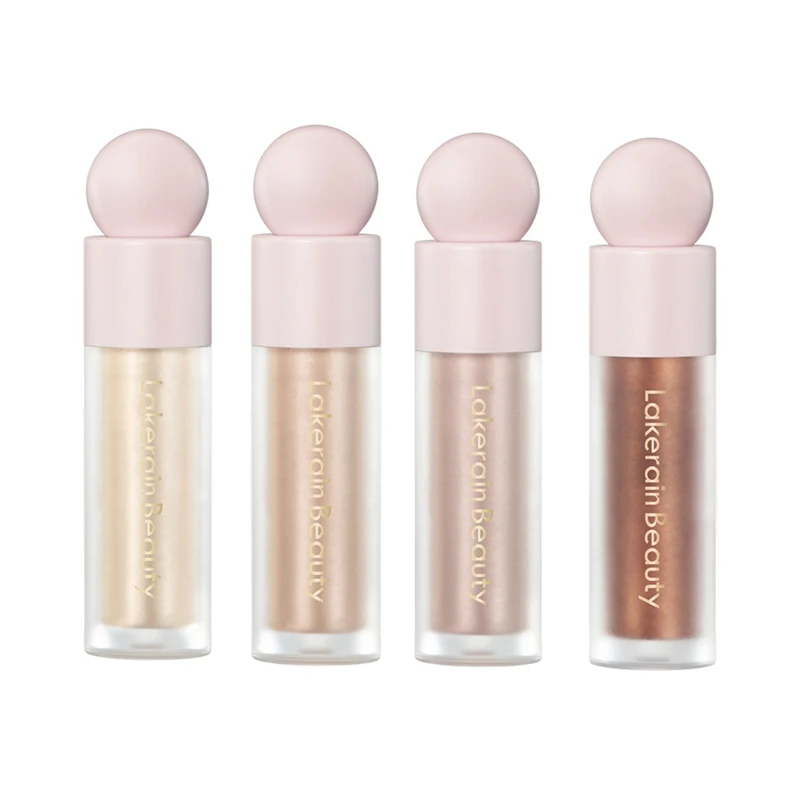 Lakerain 얼굴 액체 하이라이터 쉬머, 다양한 화장품 펜, 얼굴 블러쉬 전문 하이라이터, 바디 메이크업 화장품 