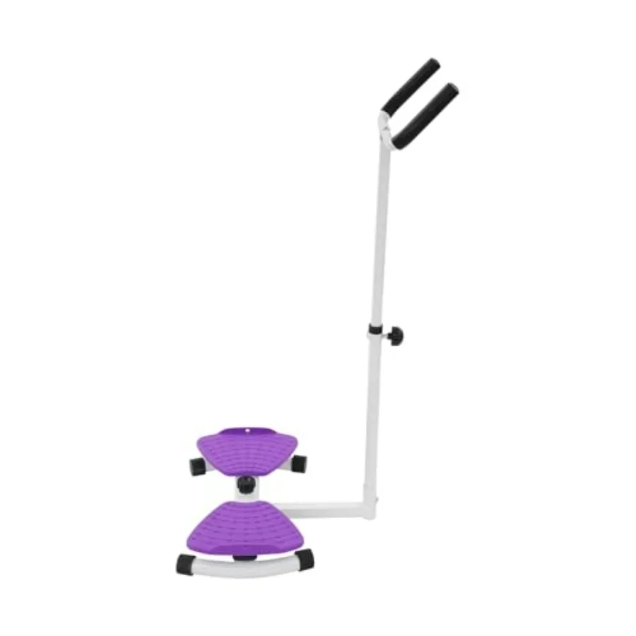 Adjustable Height Waist Twister Machine Exercise 36.6 to 44.88 in, Ab Twist Board with 330 lbs Weight Capacity, Abs Workout for