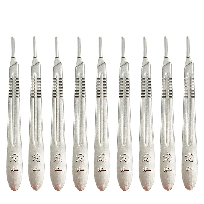 Dental Stainless Steel Scalpel Handle Is Suitable for 3 4 Thickened