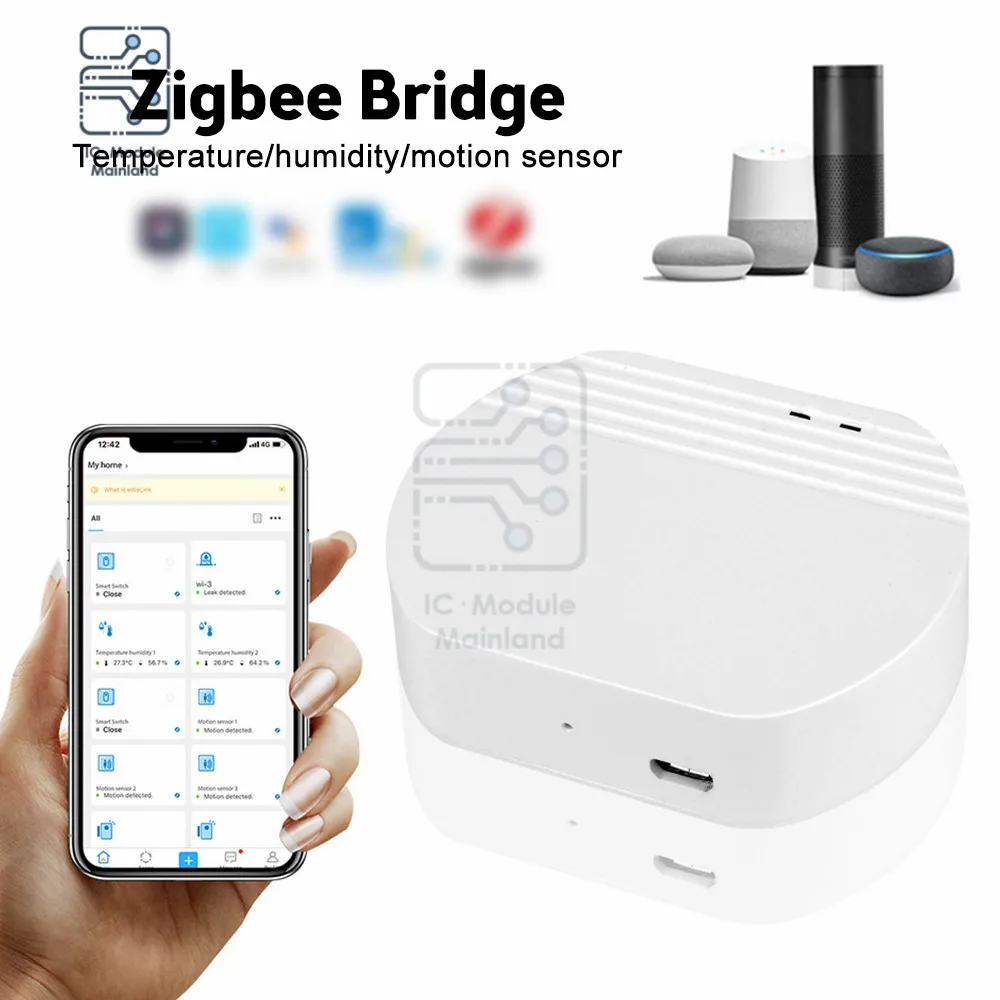

Tuya ZigBee Smart Wireless Gateway APP Remote Control Smart Life Zigbee Devices for Smart Home Automation with Alexa Google Home