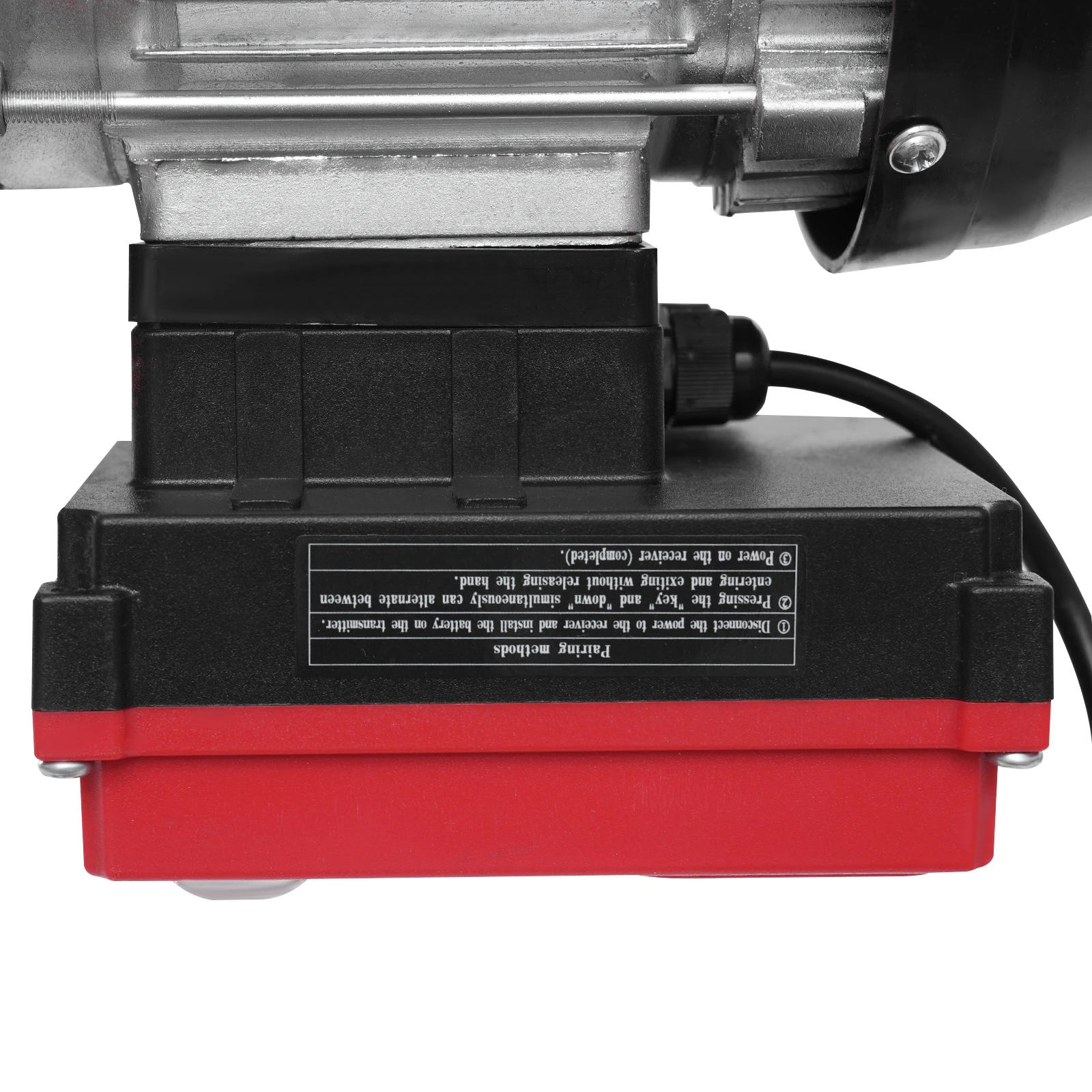 550 W 250 kg elektrischer Hebekran, Kabeltragewinde, Hebekapazität, kabellose Fernbedienung für den privaten und industriellen Einsatz – Detail 8