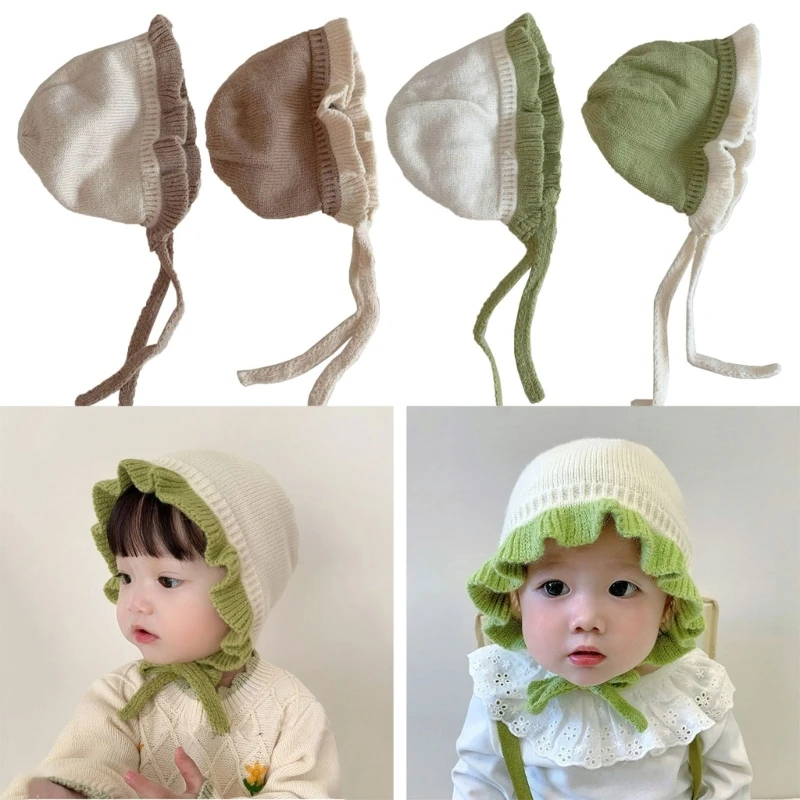 Зимняя трикотажная шапка для маленьких мальчиков и девочек, модная удобная повседневная одежда для улицы