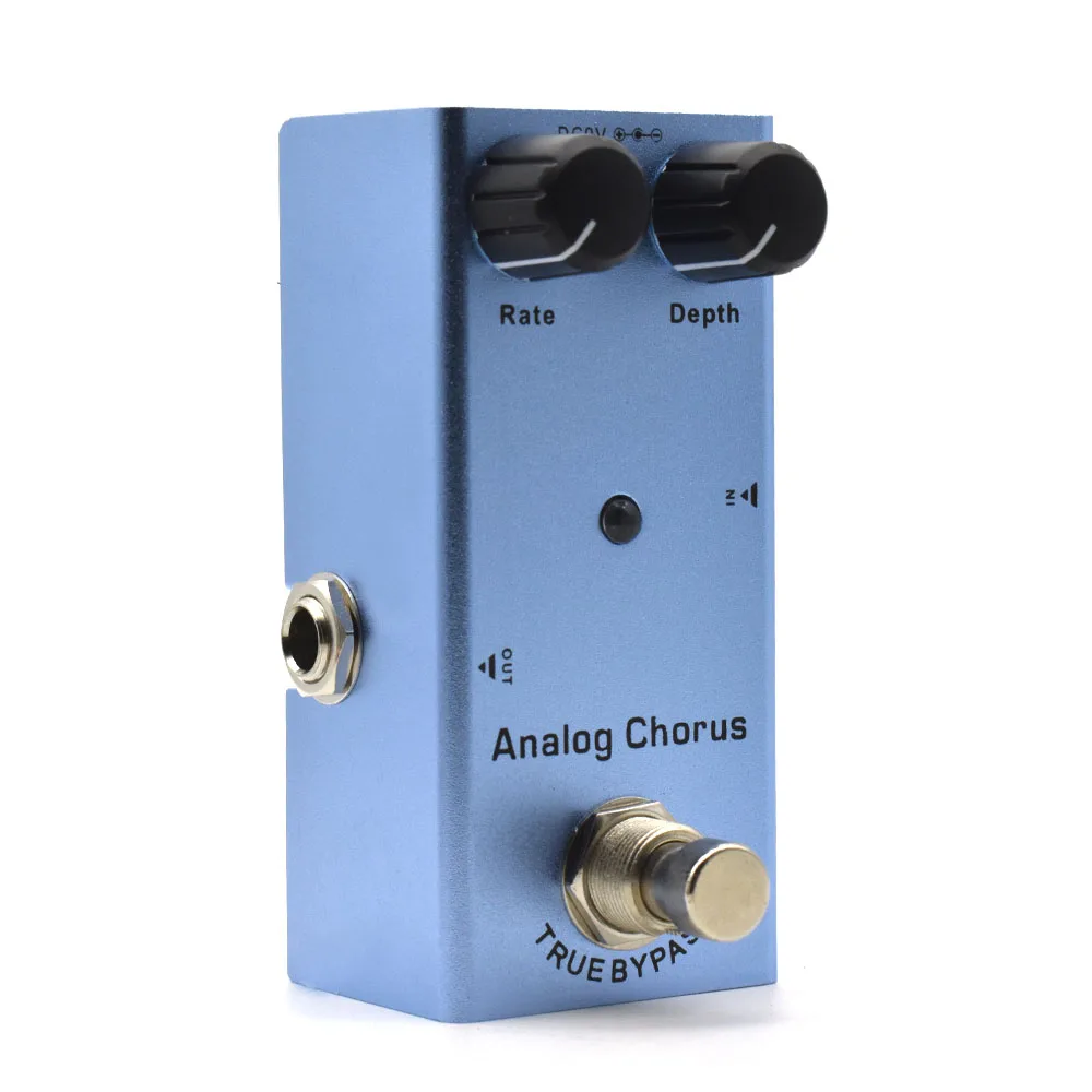 新品 Indigo Note CHORUS Electric Guitar Analog Chorus Pedal Rate/Depth Knob Effect