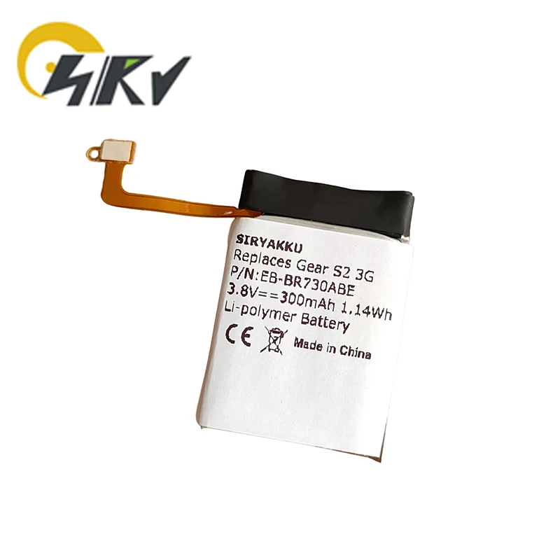 Eb-Br730Abe Batteria Per Samsung Galaxy Gear S2 3G Gear S2 3G Sm-R730 Sm-R730A Sm-R730S Sm-R730T Sm-R730V Sm-R735 Smart Watch