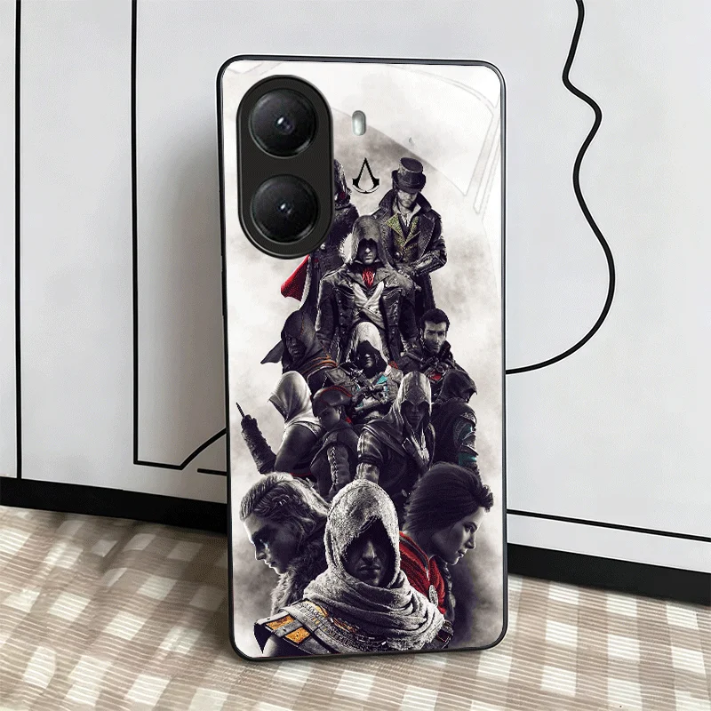 Assassins Creed Tempered Glass Phone Case