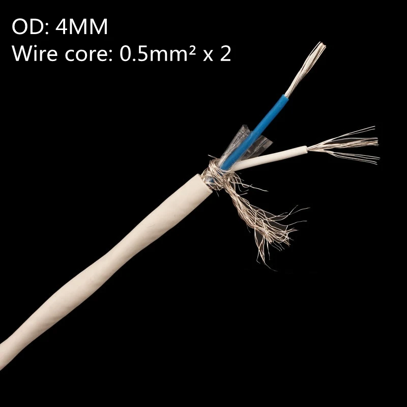 하이엔드 3MM/4MM 은도금 HIFI 앰프 CD 플레이어 VCD DVD 오디오 OFX RCA XLR 신호 케이블