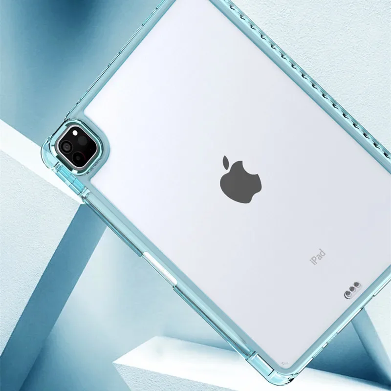 Ultra-Durable Clear Transparent Tablet Case - Shockproof Soft Protective Cover