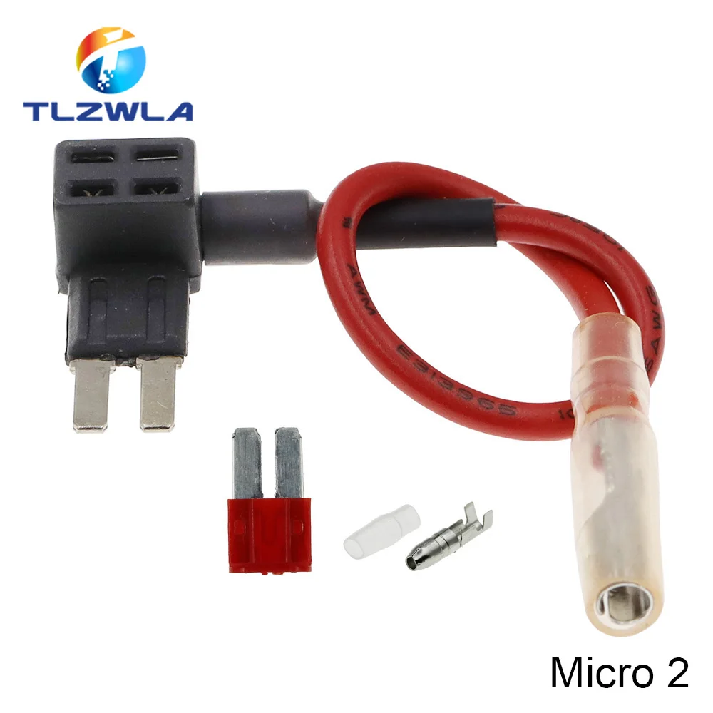 12V MINI SMALL MEDIUM Size Car Fuse Holder Add-a-circuit TAP thumbnail 10
