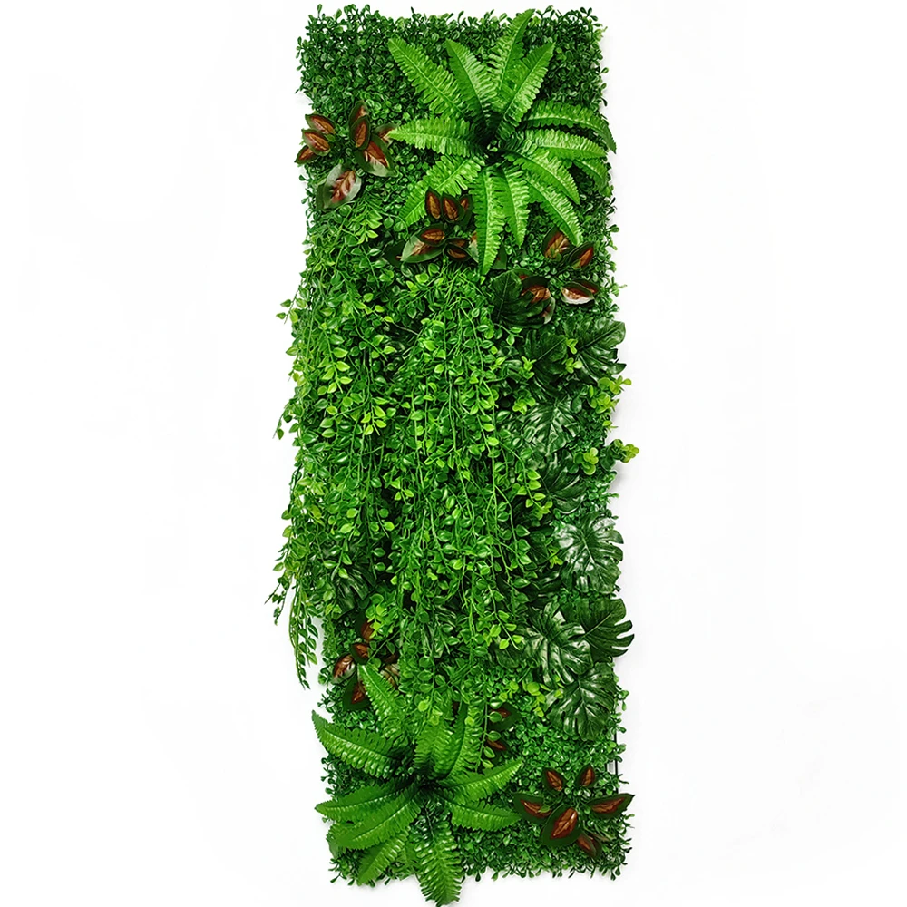 

40CM*120CM Home Decoration Artificial Plant Lawn Grass Fake Decorative Wall Plant Garden Outdoor Interior Decoration