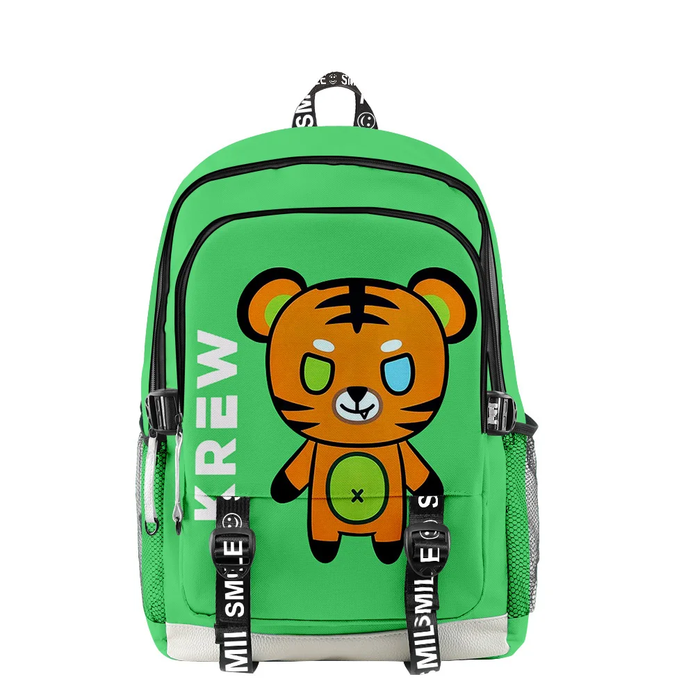 ItsFunneh Krew District Merch Backpack 2022 Casual Style School Bag Women Men Girls Boys Unisex Bag 2