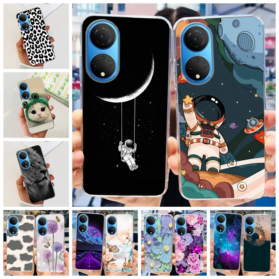 Per Honor X7 2022 Custodia Cma-Lx2 Cma-Lx1 Cover Antiurto Astronauta Paraurti Per Honorx7 X 7 Custodia Per Huawei Honor X7 4G Phone Funda