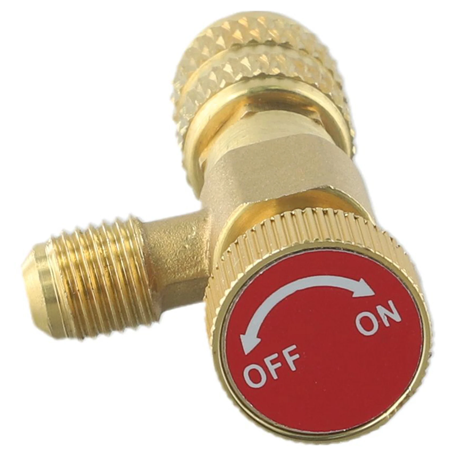 

1PC Copper Air Conditioning Adapter Liquid Safety Valve R410A 1/4 R22 To R410 Refrigeration Adapter Pump Replacement Parts