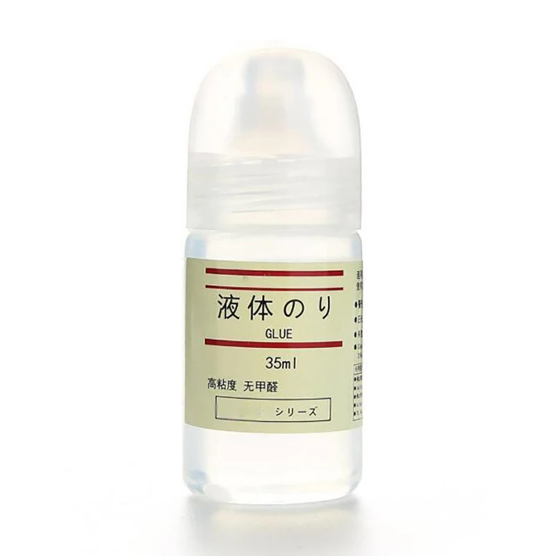 

1Pc 35/50ml Manual Liquid Glue DIY Paper Crafts Adhesive Glue Stationery, Office Finance High Viscosity Transparent Glue Gifts