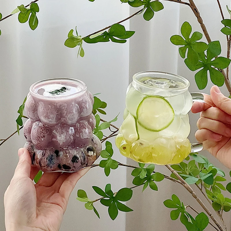 Hitzebeständiges Glas-trinkglas Für Saft Milch Kaffee Und Tee_voghion.com