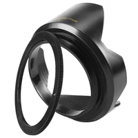 52mm 55mm 58mm 62mm 72mm 82mm Screwed Flower Petal Lens Hood Lens Hood for Canon Nikon Sony Olympus Pentax Camera Lens Accessory - Image 3