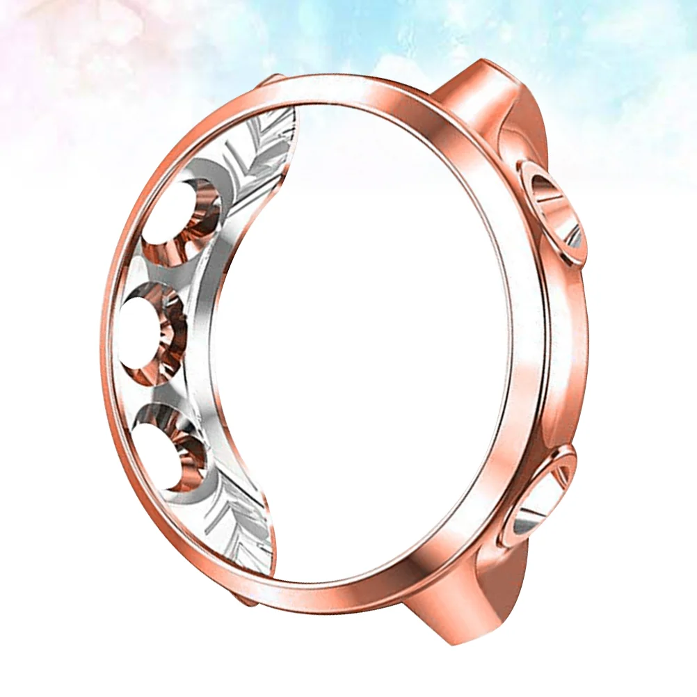 Custodia Per Orologio Elettrolitica Custodia Per Orologio Custodia Protettiva Per Orologio Compatibile Per Garmin Forerunner 245 Smartwatch Musicale (