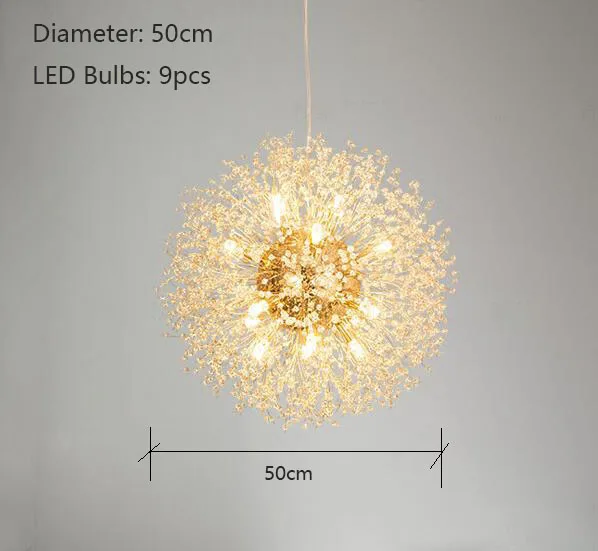 Snowflake Chandelier Nordic Style Lamp Creative Personality Crystal  Model Atmosphere Light Luxury Living Room Light Fixtures bathroom spotlight bulbs LED Spotlights