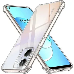 Enhanced Shockproof Airbag TPU Protective Case Cover for Realme C35 (Clear)