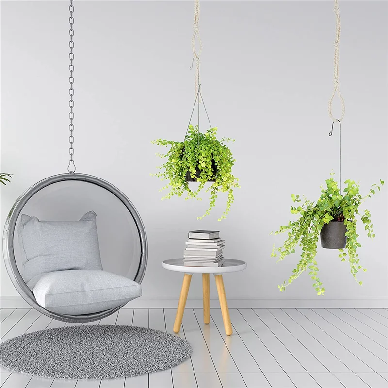 4 Pieces Macrame Plant Hanger Extender Rope Hanging Basket Extender Hanging Pot Holders