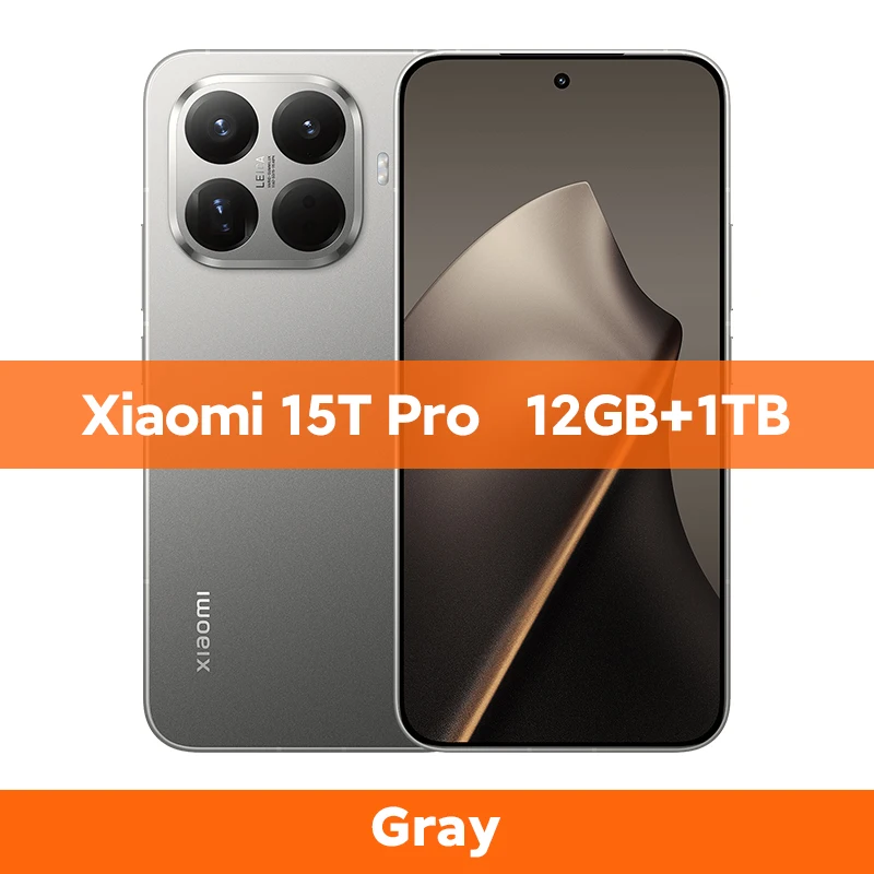 World Premiere Xiaomi 15T Pro 5G Smartphone Global Version 12GB