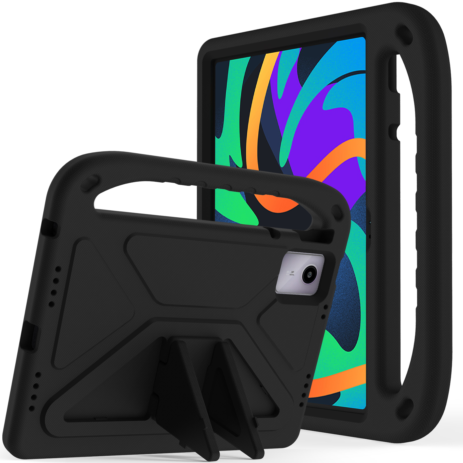 EVA Stand Case For Lenovo Tab M9 K9 M11 2023 M10 Plus 3rd Gen TB-125FU P11 Gen 2 M10 3rd Gen Shockproof Cover With Hand Holder