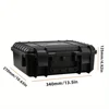 1pc Waterproof Hard Carry Case Bag Tool Case With pre-cut Sponge Storage Box Safety Protector Organizer Hardware Toolbox 2