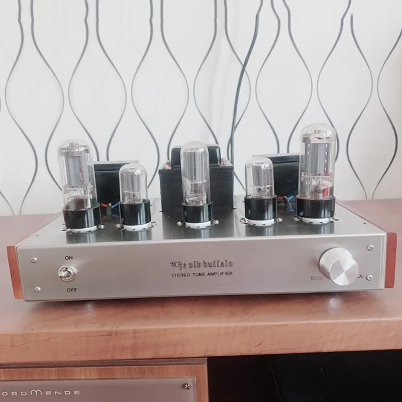 High-quality EL34 Tube Power Amplifier Fever Grade Single-ended Class A HIFI Audio Amplifier Integrated  Power Amplifier 