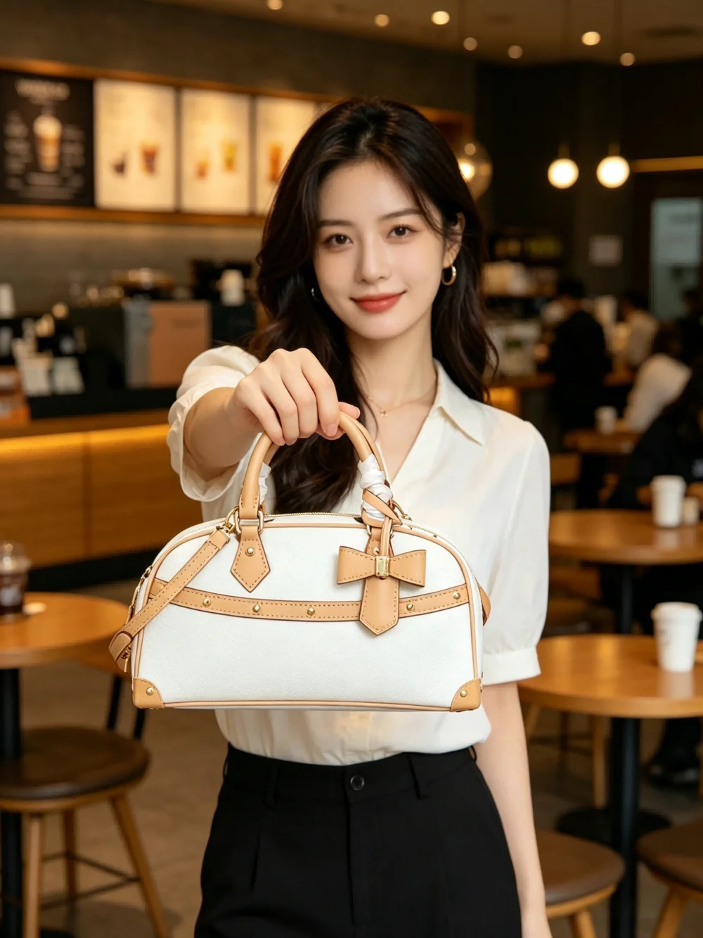Colorful Letter Boston Bag New Fashion Handbag Single Shoulder Crossbody Bag Urban Simple Style Soft Pillow Shape Zipper