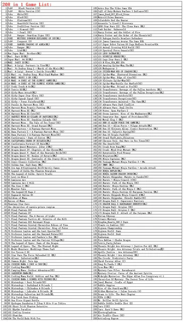 Multi Game Cartridge 200 Ds Games In Nintendo Ds Lite 3ds Multi