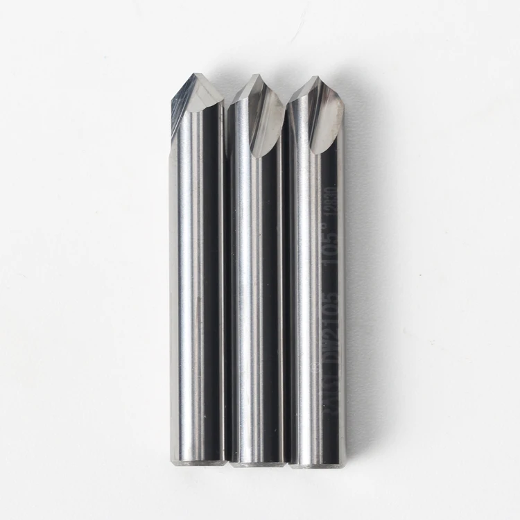 Double Edged Carbide Blade 90 95 105 Degree Key Duplicating Cutting Copy Machine End Mills Milling Cutters Locksmith Tools