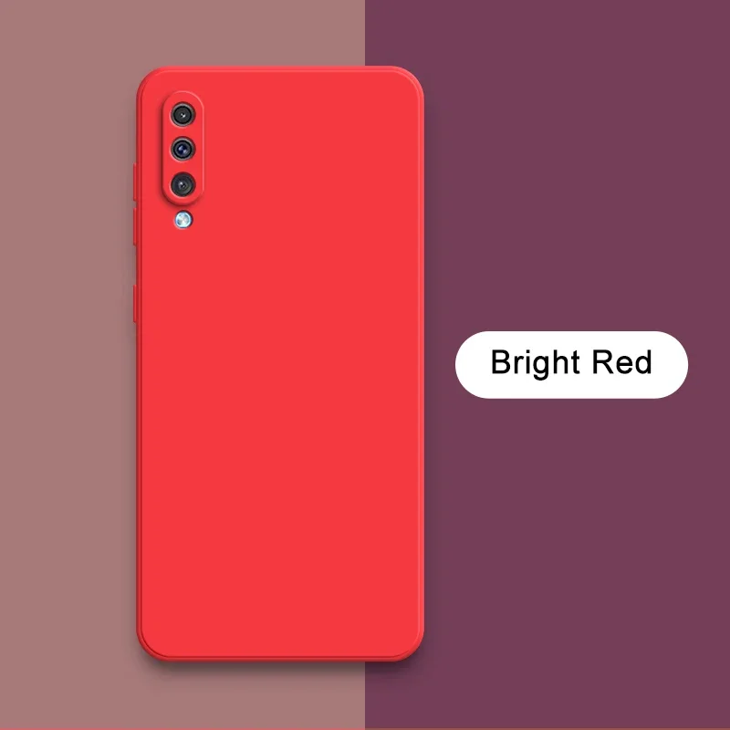 Luxury Square Liquid Phone Case - Soft Silicone 360° Protective Shockproof Cover