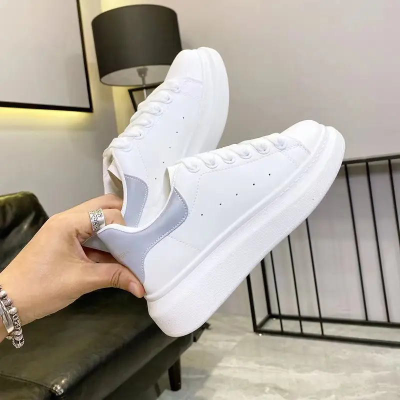 

Women Sneakers Fashion Vulcanized Thick Sole Spring autumn Casual Platform Shoes Female Soft Footwear Breathable White Shoes