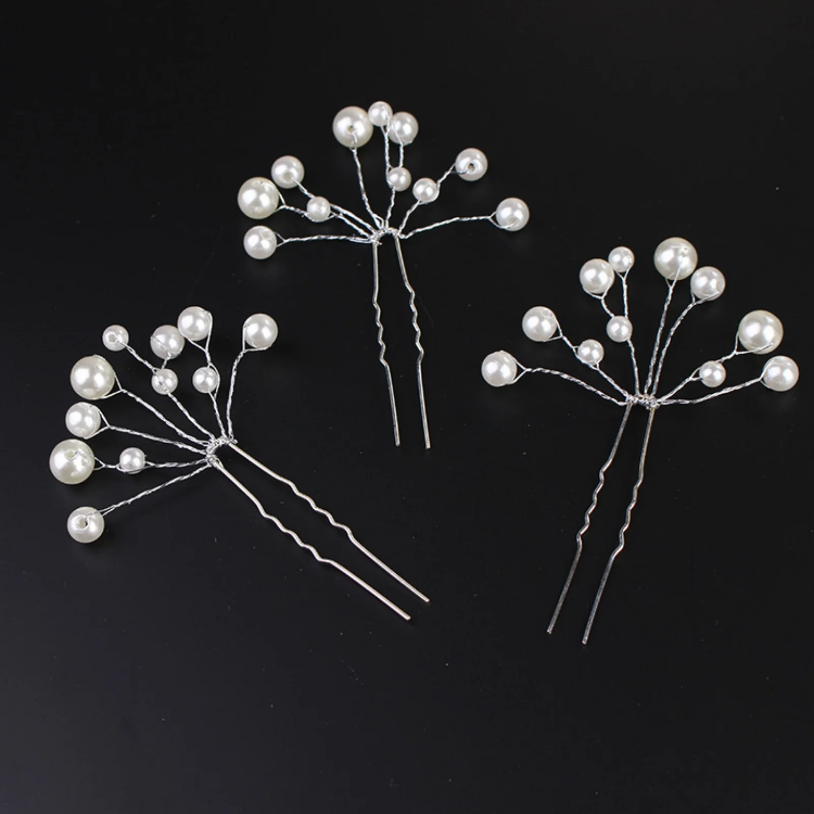 5PCS Pearl Hair Pins Set, Elegant Hair Accessories for Women, Ideal for Weddings, Parties & Daily Styling