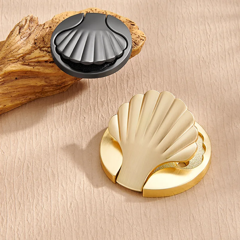 New shell luxury style drawer handle for cabinet door pull furniture handle