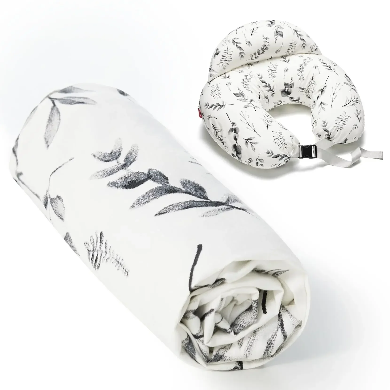 Ergonomic Baby Nursing Pillow Cover 