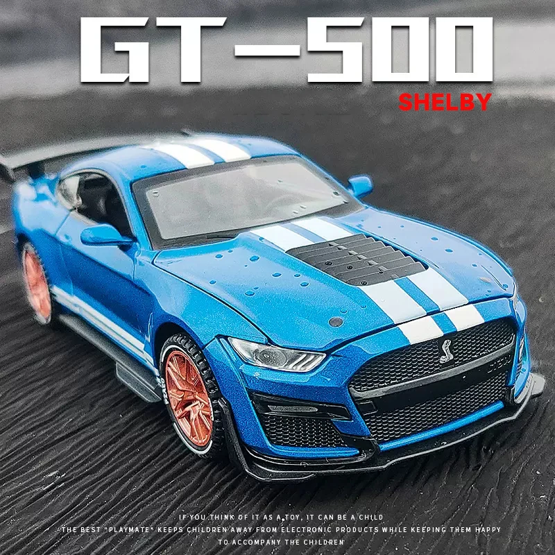 Shelby Mustang Gt500 Car | Mustang Shelby Gt500 Miniature - Diecast 1 32 Alloy - Aliexpress