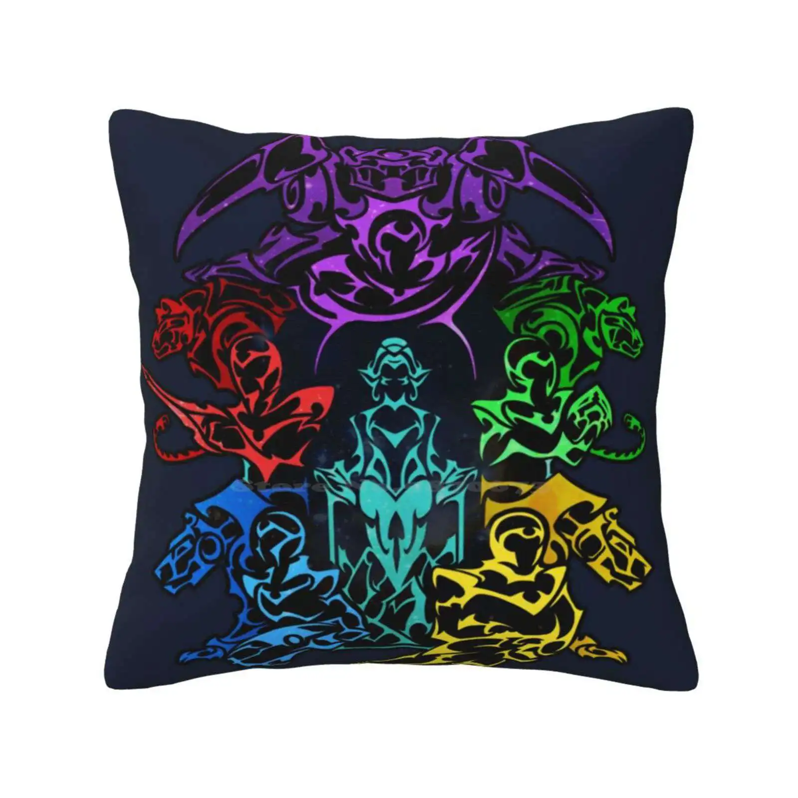 Legendary Pillows Case Camera Da Letto Decorazione Per La Casa Voltron Tribal Shiro Pidge Lance Joe Hunkallura Space