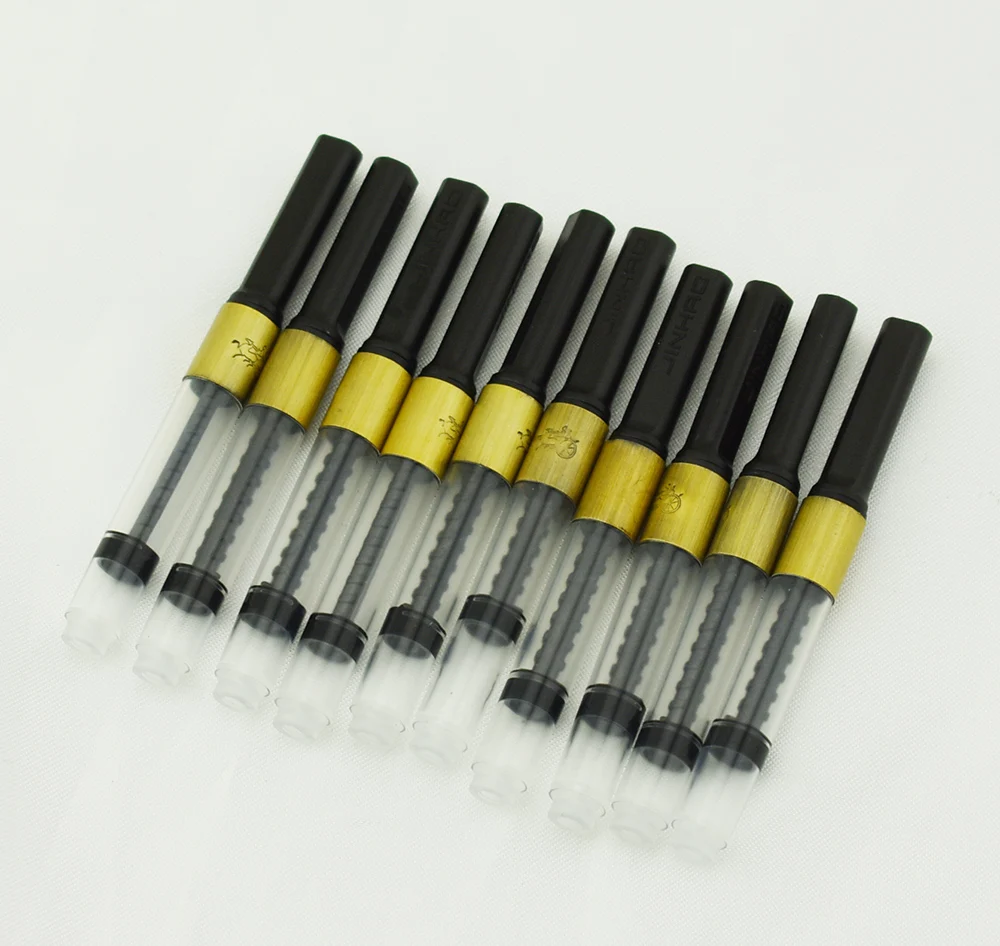 10PCS Jinhao Fountain Pen Converter for Jinhao Fuliwen Duke Baoer Fountain Pens, 2.6mm Diameter 10pcs new and original tca9803dgkr vssop 8 the converter level shifter silk screen 15c tca9803dgkr msop8