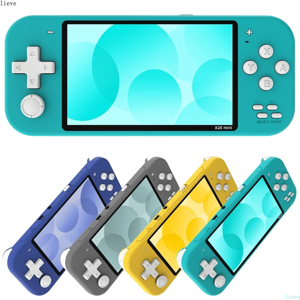 Standard Shipping Tracking Available X20mini Handheld Game Console 4.3 Inch HD Screen PSP Nostalgic Arcade Handheld Free 8G RAM 