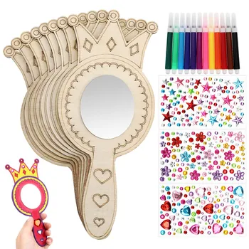 Wooden Mirror Craft Kit 1