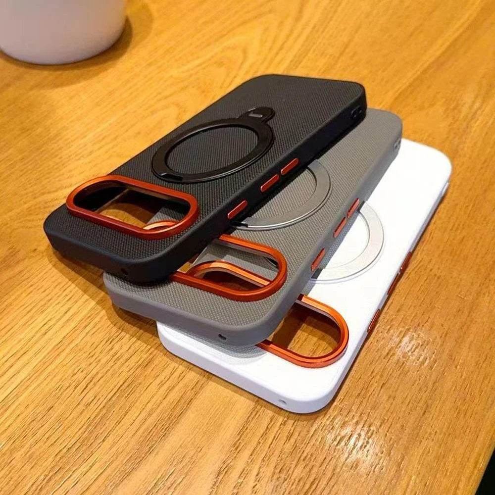 For VIVO X300 Pro X200 Ultra Magsafe Armor Cover 360 Rotatable