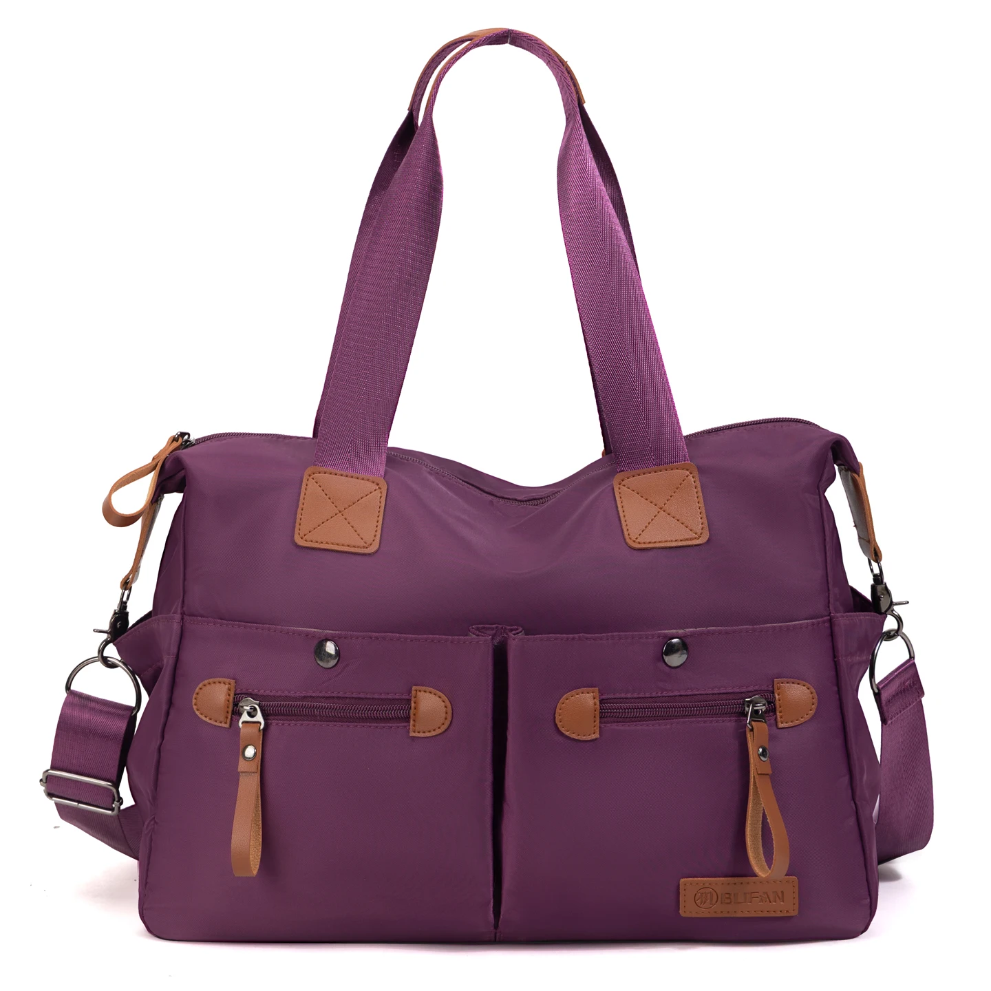 Borsa per laptop da donna, valigetta di grande capacità, borsa a tracolla, borsa con scomparto interno da 15,6 pollici per studenti - immagine 6