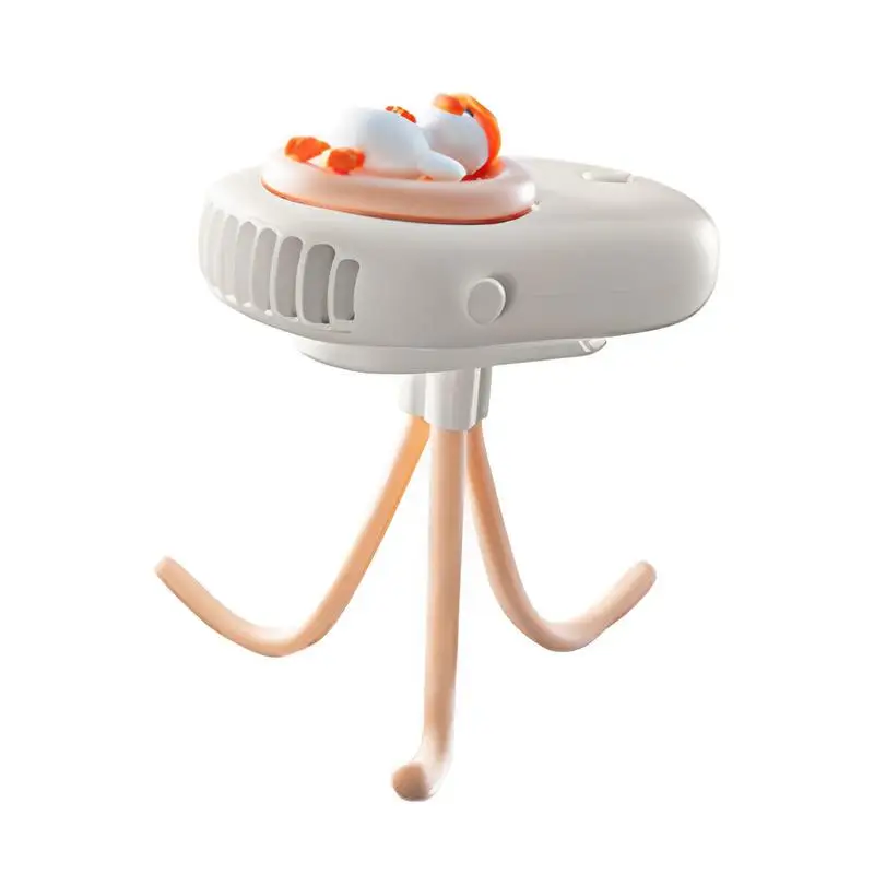 

Fan For Stroller Portable Cute Duck Fan Bladeless Cooler Clip Fan With Adjustable Speeds Rechargeable Fan For Car Seat Travel